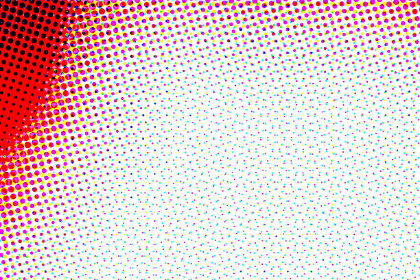 istock Artistic background wallpaper with color halftone effect 2243259275