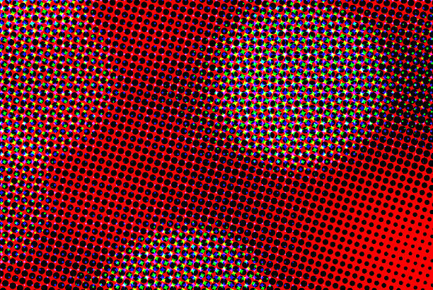 istock Artistic background wallpaper with color halftone effect 2243259545