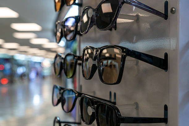 Sunglasses on display for sale