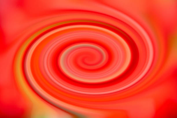 Illustration of a spiral light that illuminates the darkness