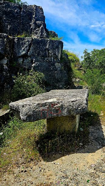 istock Rock Formation in Croatian Coastal Landscape 2243281569