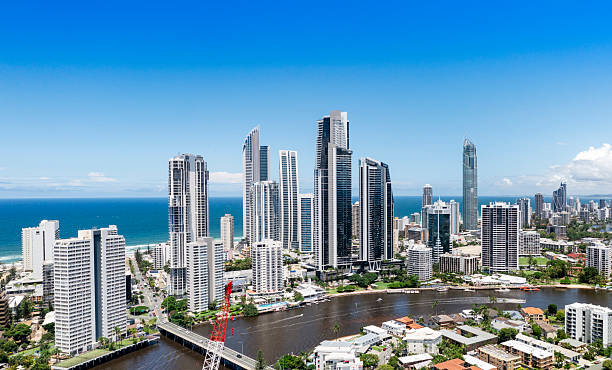 istock Surfers Paradise and Chevron Island panorama 2243308271