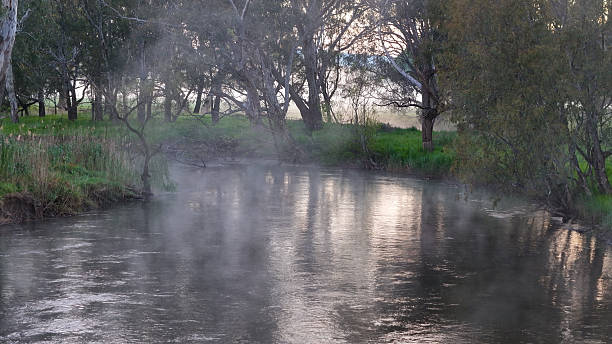 istock Views over the Kiewa River in the early morning daylight 2243309222