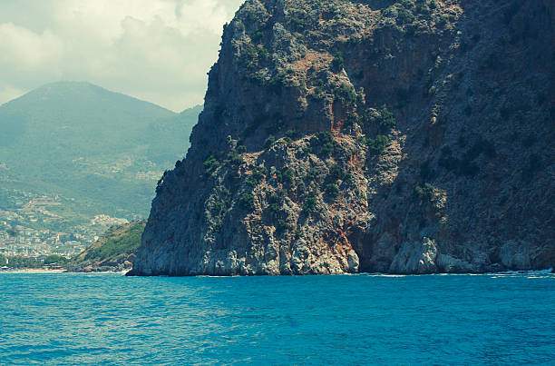 Rock, sea and wave in Turkey
