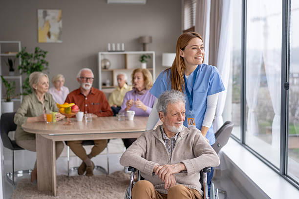 istock Senior Compassionate Care Showcased in a Bright Space 2243310428
