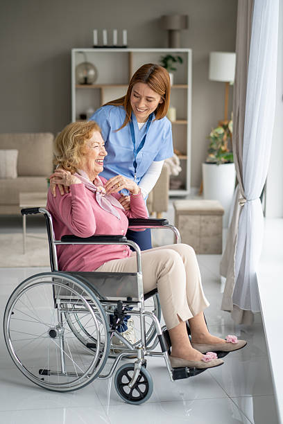 istock Engaging Interaction Between Nurse and Senior in Wheelchair 2243310438