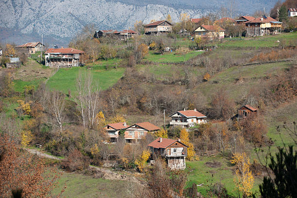 A village close to Valla Canyon - Küre Mountains National Park