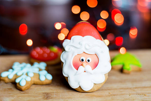 Christmas and New Year celebration cookies