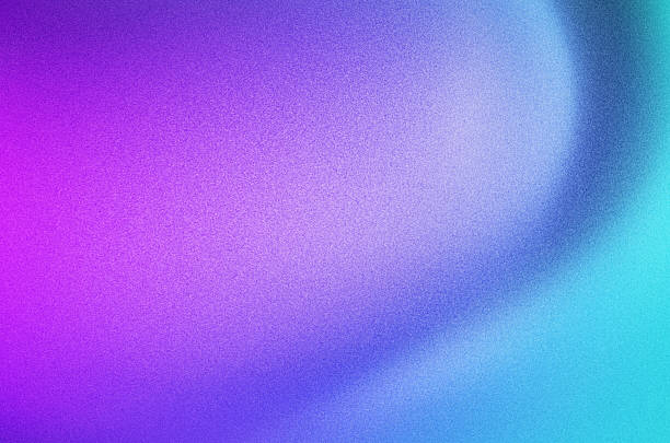 Abstract smooth shapes with soft grain blue purple texture background for web design, backdrop, brochure template, banner or poster design.