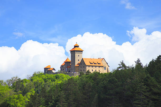 View to the Wachsenburg, Thuringia - Germany