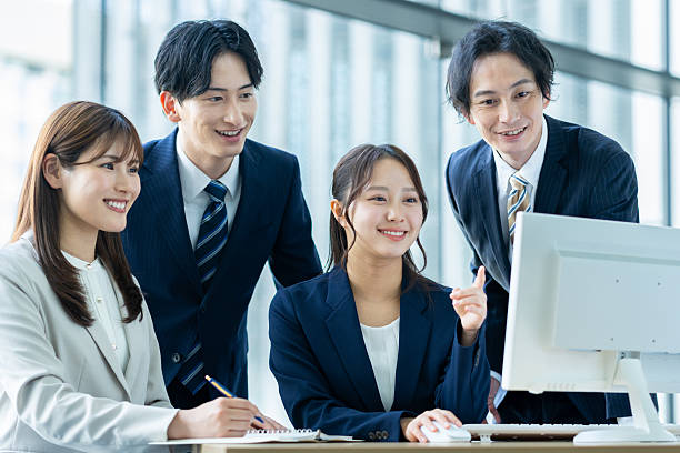 istock Young businessman working in the office 2243383903