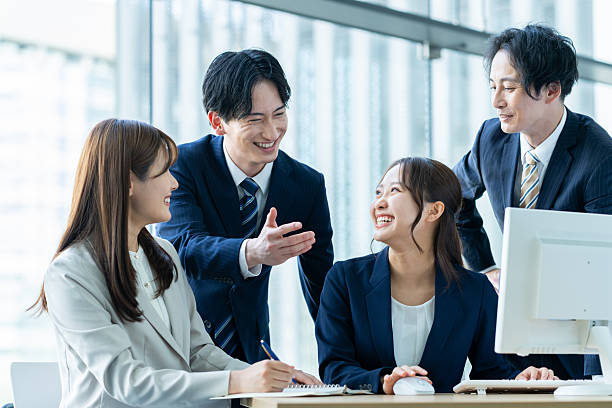 istock Young businessman working in the office 2243383933