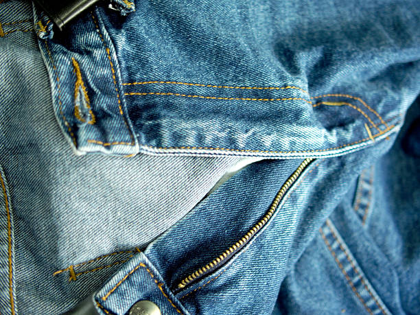 istock blue danim jeans close up with style 2243386095