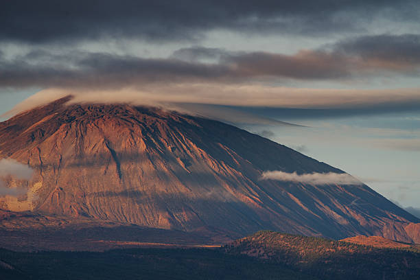 istock Teide Volcano at Sunset — Golden Light over Tenerife Mountains 2243390756