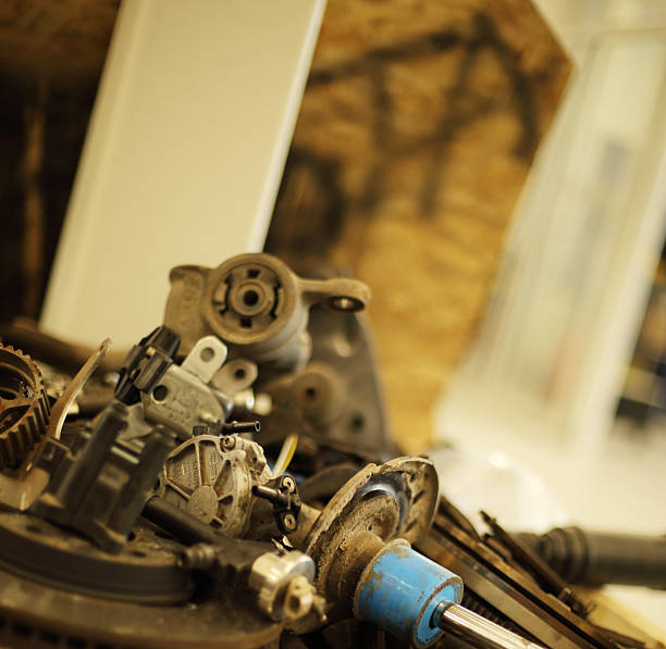 istock Making cars at garage 2243390880