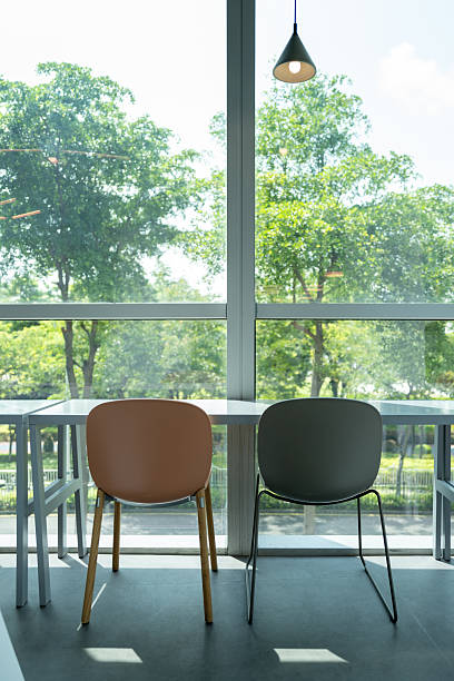 istock Leisure tables and chairs in the reception area 2243394482