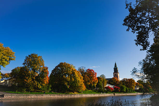istock Autumn on Aurajoki River in Turku, Finland 2243399705