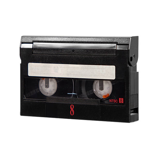 istock Vintage DVC Digital Video Cassette Tape, NTSC Format, Retro Home Video. 2243407720