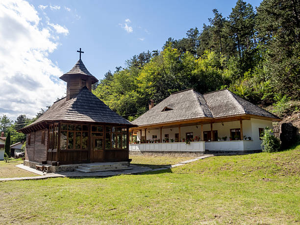 istock View of Visina monastery 2243409651