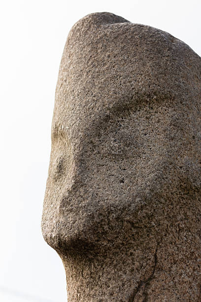 Megalith from unknown prehistoric megalithic cultures, is located in the Bada Valley, Central Sulawesi, Indonesia