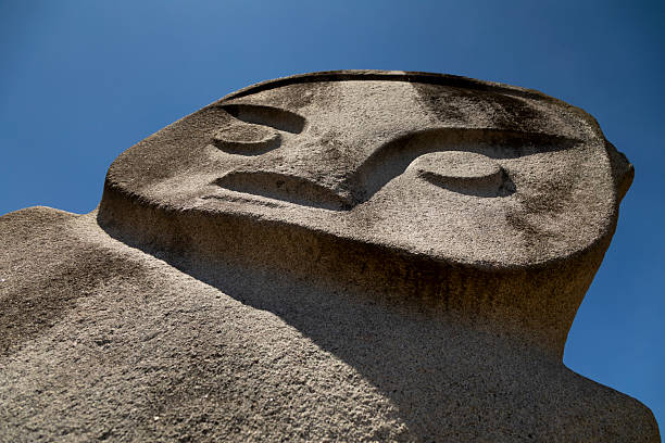 Palindo megalith, from unknown prehistoric megalithic cultures, is located in the Bada Valley, Central Sulawesi, Indonesia