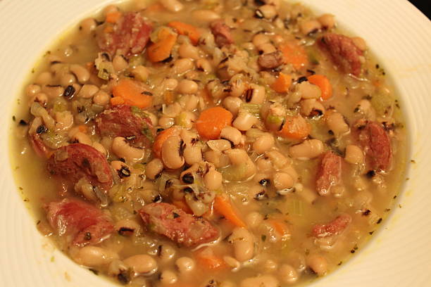 istock Black-Eyed Pea Soup 2243435547