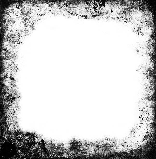 istock Grunge distressed black and white artistic texture background 2243464206