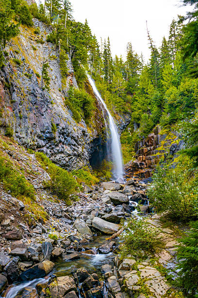 istock Popular Narada Falls Cascading Along Green Forest 2243464810