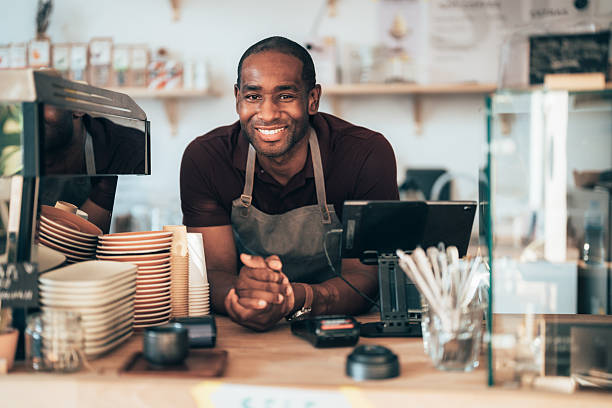 istock Local coffee shop owner 2243468436