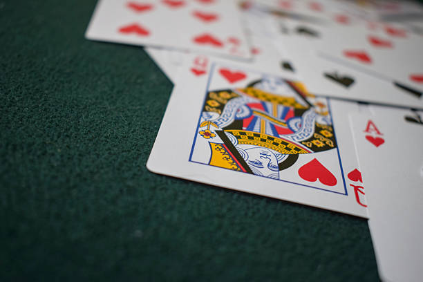 istock Queen of Hearts playing card 2243468663