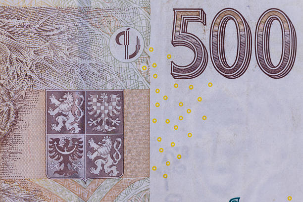 istock Czech 500 Koruna Banknote Detail 2243489553