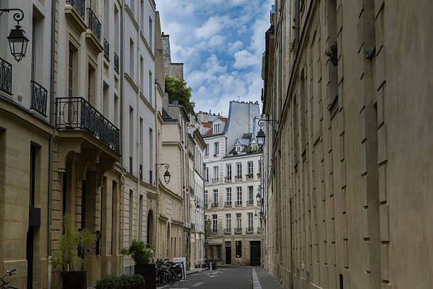 istock Paris, typical buildings in the Marais 2243498232