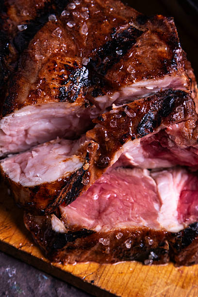 istock Chef's Special: Pork Chop and Mashed Yellow Potato 2243506240