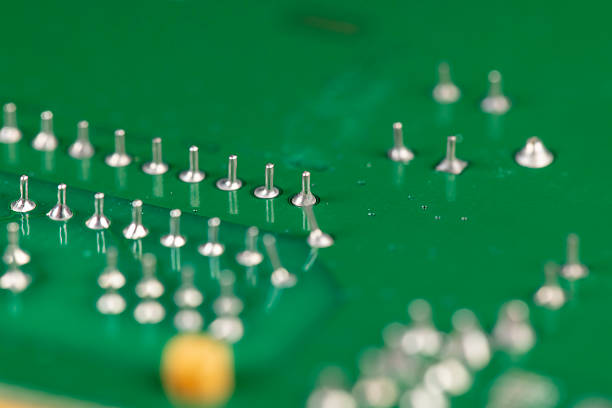 Close-up PCB Electronic circuit board