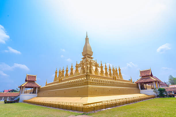 istock The most beautiful Viewpoint  Architecture at Pha That Luang Temple in Vientiane, Laos 2243526672