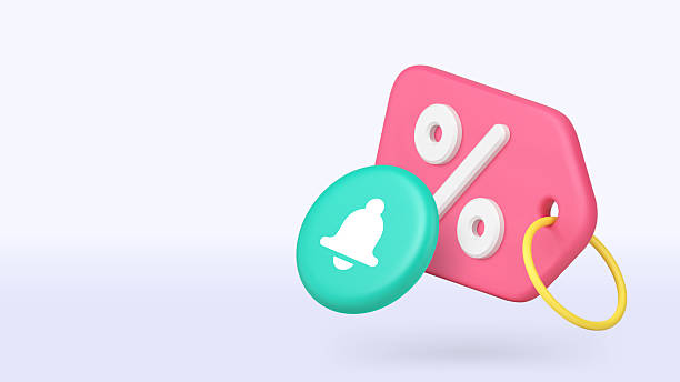 istock Sale discount shopping special offer notification 3d icon banner copy space vector illustration 2243544739