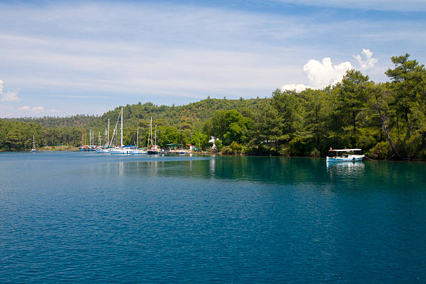 Coastline of South Aegean in Turkey