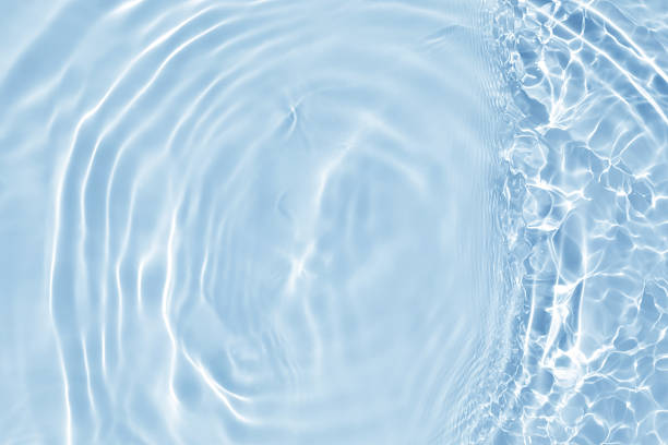 istock abstract blue color water wave. natural swirl pattern texture. background photography. 2243563906