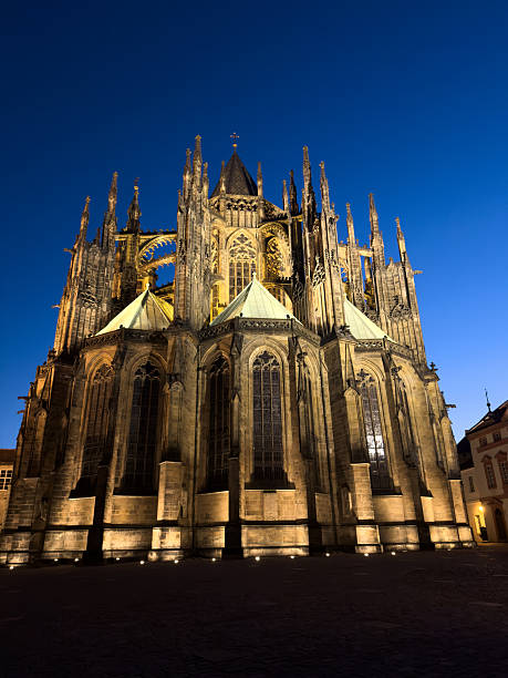 istock St. Vitus cathedral illuminating prague at night 2243578757
