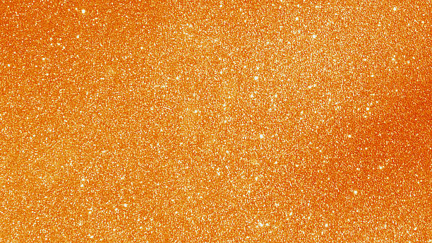 istock Orange golden glitter bokeh background. 2243580625