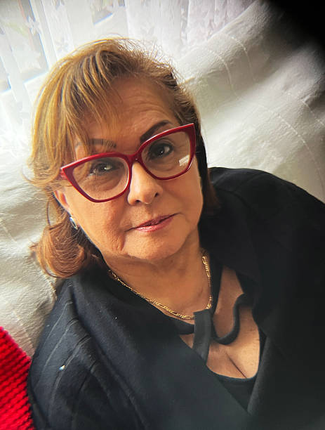 istock Senior Hispanic woman portrait 2243584999