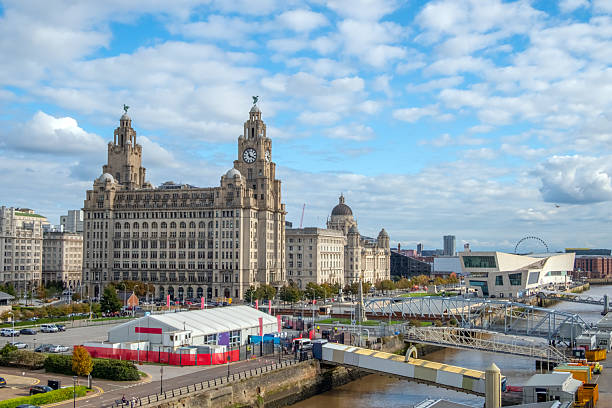 istock Liverpool City Skyline, Waterfront And The Three Graces 2243588142