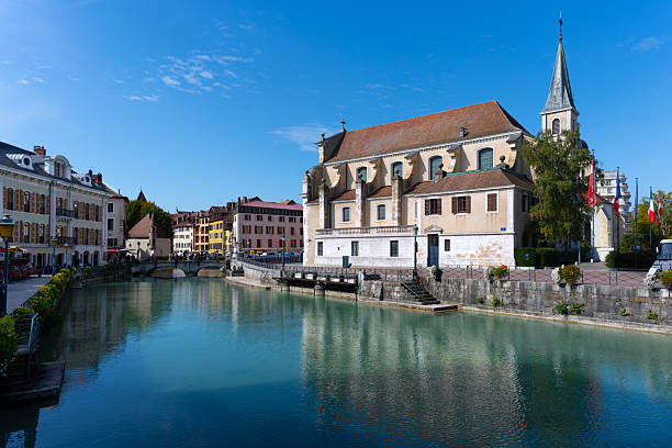 istock Annecy, France: Picture Perfect Alpine Village 2243589332