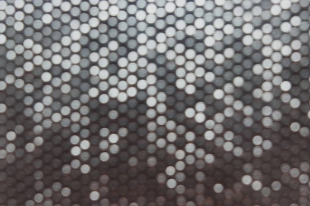 istock Bokeh effect of a board with metal pins known as pinpression. Blurry effect 2243590678