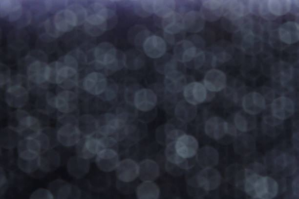 Bokeh effect of a board with metal pins known as pinpression. Blurry effect