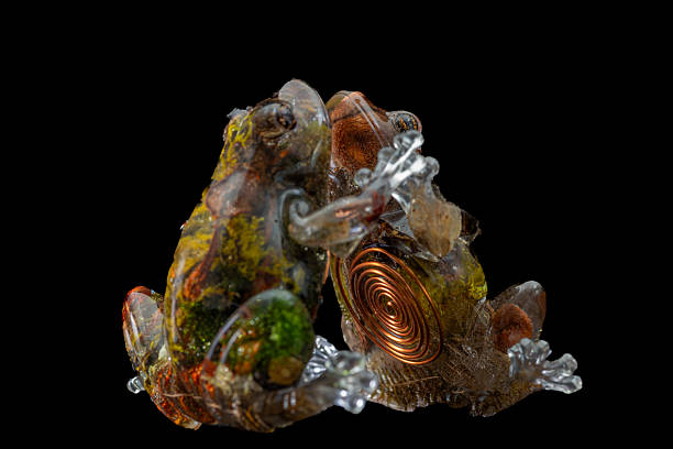 jade frog , symbol of wealth