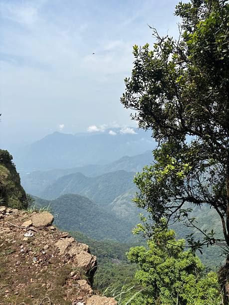 istock Layered Mountain View from Kodikanal Cliff Point 2243595211