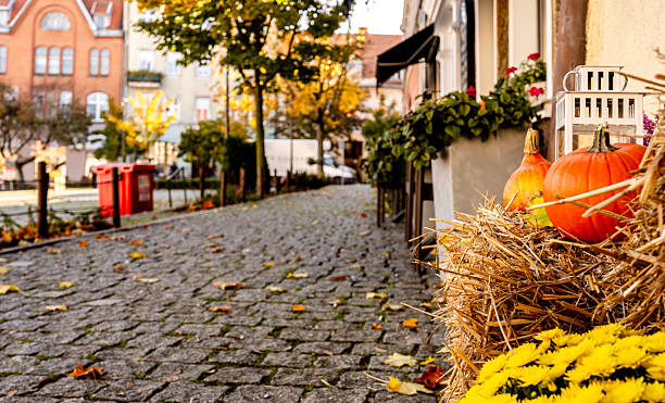 istock View Of Old Town Street 2243595687