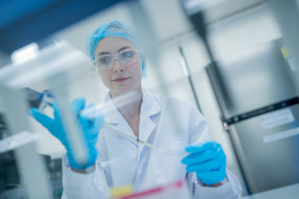 istock Scientist conducts research in a laboratory environment focused on precision techniques and innovative experiments 2243599103