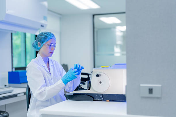 istock Scientist conducting research in a modern laboratory during daylight hours 2243599164